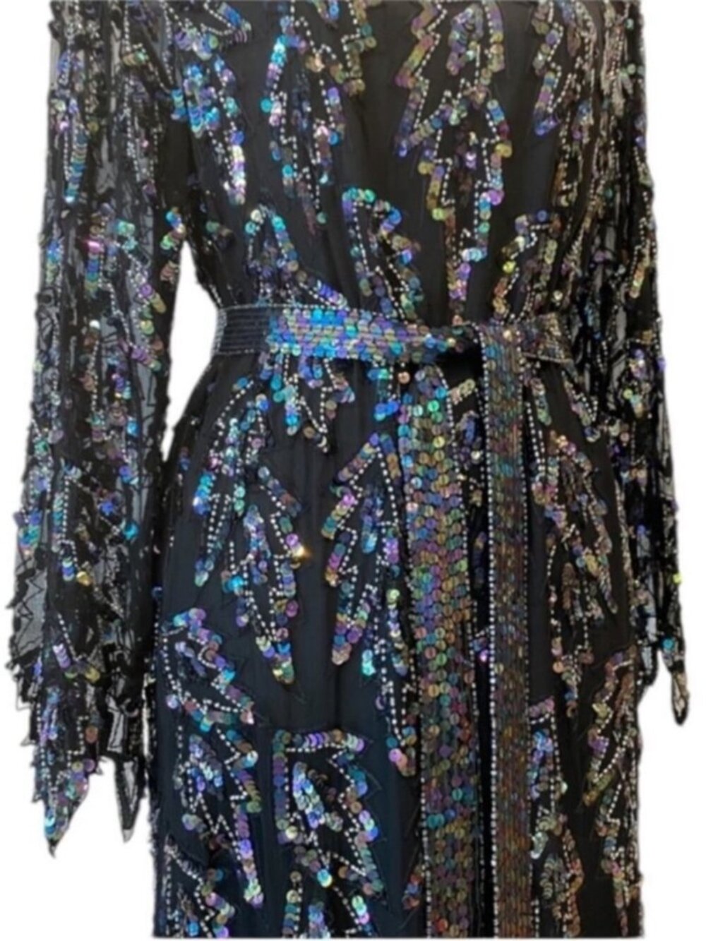 Vintage Dress Medium Cocktail Silk Formal Whimsigoth Art Deco Vamp Hoco Cruise